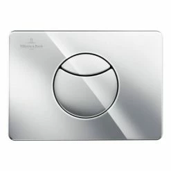 Villeroy and Boch ViConnect Chrome Dual Flush Plate - 92248561 -TOILET ACCESSORIES Sales 92248561 D1 460