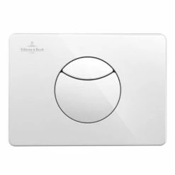 Villeroy and Boch ViConnect White Dual Flush Plate - 92248568 5 Villeroy and Boch ViConnect White Dual Flush Plate - 92248568 -TOILET ACCESSORIES Sales 92248568 D1 460