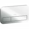 Villeroy and Boch ViConnect Chrome Dual Flush Plate - 92249061 -TOILET ACCESSORIES Sales 92249061 P
