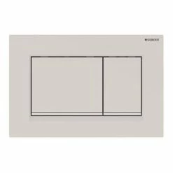 Geberit Sigma30 Dual Flush Plate - Matt White - 115883011