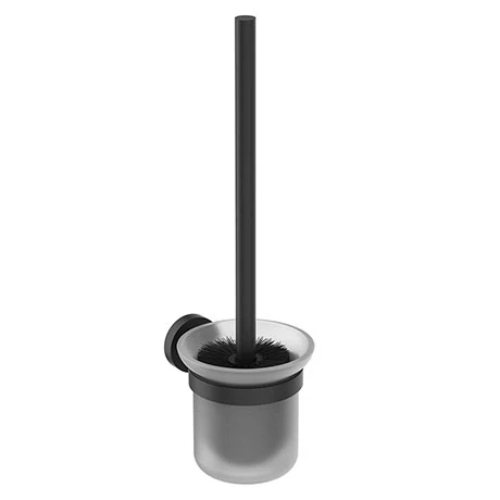Ideal Standard Silk Black IOM Toilet Brush & Holder 3 Ideal Standard Silk Black IOM Toilet Brush & Holder