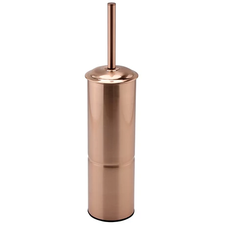 Arezzo Polished Rose Gold Toilet Brush Holder 3 Arezzo Polished Rose Gold Toilet Brush Holder