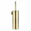 Arezzo Antique Brass Wall Mounted Toilet Brush + Holder -TOILET ACCESSORIES Sales AZABRTBH P
