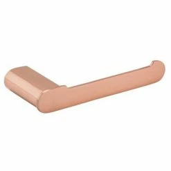 Arezzo Rose Gold Toilet Roll Holder -TOILET ACCESSORIES Sales AZRTR d2 460