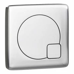 Arezzo Concealed WC Cistern incl. Chrome Square Flush Plate -TOILET ACCESSORIES Sales AZSQCHPK n d4 460