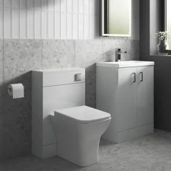 Arezzo Modern Chrome Square Flush Plate - 70 x 70mm -TOILET ACCESSORIES Sales AZSQCHR D3 460