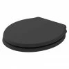Bayswater Matt Black Porchester Soft Close Toilet Seat 2 Bayswater Matt Black Porchester Soft Close Toilet Seat -TOILET ACCESSORIES Sales BAYF154 P
