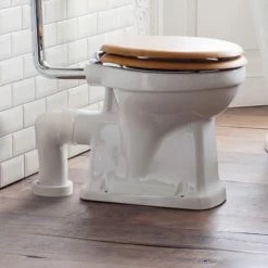 Burlington Ceramic Trap for Converting P-Trap Pans to S-Trap - C26 7 Burlington Ceramic Trap for Converting P-Trap Pans to S-Trap - C26 -TOILET ACCESSORIES Sales Burlington Ceramic Trap C26 d2 460