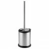 Cruze Brushed Steel Freestanding Toilet Brush & Holder -TOILET ACCESSORIES Sales CFSBSTBH P
