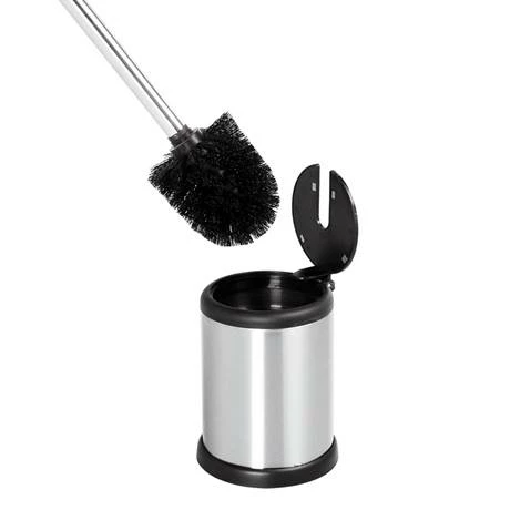 Cruze Brushed Steel Freestanding Toilet Brush & Holder 4 Cruze Brushed Steel Freestanding Toilet Brush & Holder - Image 2