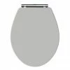 Carlton Stone Grey Wooden Soft Close Toilet Seat 1 Carlton Stone Grey Wooden Soft Close Toilet Seat -TOILET ACCESSORIES Sales CTS499 p