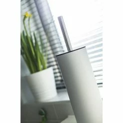 Cruze White Toilet Brush & Holder 9 Cruze White Toilet Brush & Holder -TOILET ACCESSORIES Sales CWTBH D2 460