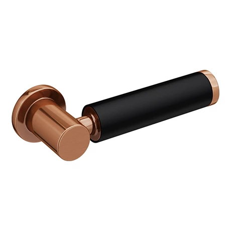 Cruze Black + Rose Gold Modern Cistern Lever 3 Cruze Black + Rose Gold Modern Cistern Lever