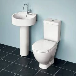 Ideal Standard White Toilet Seat & Cover -TOILET ACCESSORIES Sales E002101.ai3 460