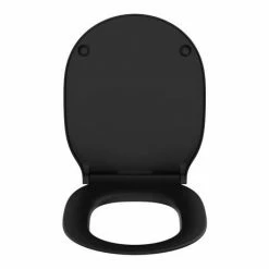Ideal Standard Connect Air Silk Black Soft Close Slim Toilet Seat & Cover 11 Ideal Standard Connect Air Silk Black Soft Close Slim Toilet Seat & Cover -TOILET ACCESSORIES Sales E0368V3.ai2 460
