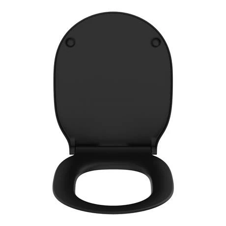 Ideal Standard Connect Air Silk Black Soft Close Slim Toilet Seat & Cover 6 Ideal Standard Connect Air Silk Black Soft Close Slim Toilet Seat & Cover - Image 4