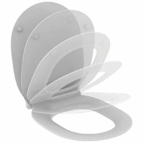 Ideal Standard Connect Air Soft Close Slim Toilet Seat & Cover 3 Ideal Standard Connect Air Soft Close Slim Toilet Seat & Cover
