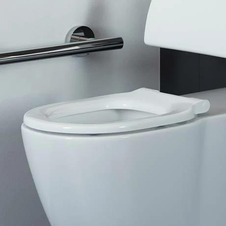 Ideal Standard Concept Freedom Toilet Seat Ring for Elongated Pan 4 Ideal Standard Concept Freedom Toilet Seat Ring for Elongated Pan - Image 2
