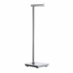 Smedbo Outline Lite Square Freestanding Toilet Roll Holder - FK602