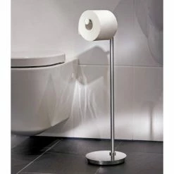 Smedbo Outline Lite Round Freestanding Toilet Roll Holder - FK606 5 Smedbo Outline Lite Round Freestanding Toilet Roll Holder - FK606 -TOILET ACCESSORIES Sales FK606 D1 460