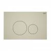 RAK Ecofix Matt Greige Dual Flush Plate with Round Buttons -TOILET ACCESSORIES Sales FSRAKPPL003505 P