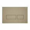 RAK Ecofix Matt Cappuccino Dual Flush Plate with Rectangular Buttons -TOILET ACCESSORIES Sales FSRAKPPL006514 P
