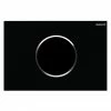 Geberit Sigma10 Black + Gloss Chrome Touchless Automatic Flush for UP320 Cistern -TOILET ACCESSORIES Sales GTAFBGC p