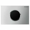 Geberit Sigma10 Matt + Gloss Chrome Touchless Automatic Flush for UP320 Cistern -TOILET ACCESSORIES Sales GTAFMCGC p