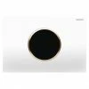 Geberit Sigma10 White + Gold Touchless Automatic Flush for UP320 Cistern -TOILET ACCESSORIES Sales GTAFWG p