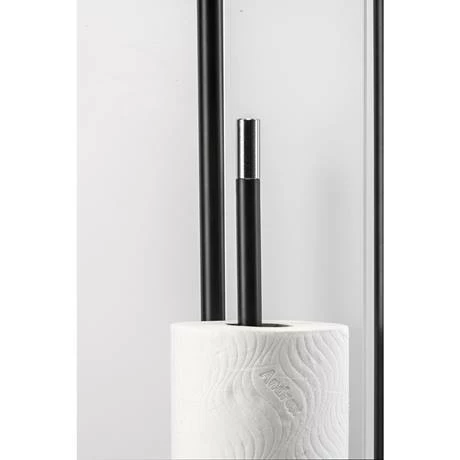 Croydex Matt Black & Chrome Multi-Function Toilet Butler - PA810041 8 Croydex Matt Black & Chrome Multi-Function Toilet Butler - PA810041 - Image 6