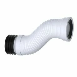 Viva Long Slinky-Fit Flexible WC Pan Connector (300 - 700mm) -TOILET ACCESSORIES Sales PP0002 D1 460