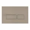 Crosswater MPRO Stainless Steel Effect Dual Flush Plate - PROFLUSHV+