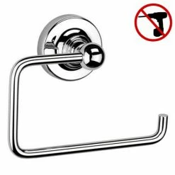 Croydex - Worcester Flexi-Fix Toilet Roll Holder - QM461141