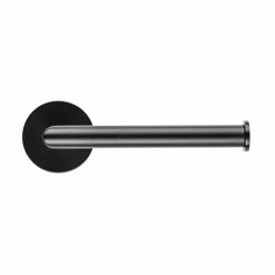 Croydex Black Epsom Flexi-Fix Toilet Roll Holder - QM481121 -TOILET ACCESSORIES Sales QM481121 D2 460