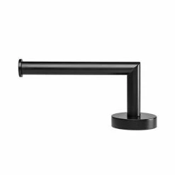 Croydex Black Epsom Flexi-Fix Toilet Roll Holder - QM481121 -TOILET ACCESSORIES Sales QM481121 D4 460