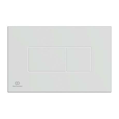 Ideal Standard Solea P2 Chrome Pneumatic Dual Flushplate - R0110AA 4 Ideal Standard Solea P2 Chrome Pneumatic Dual Flushplate - R0110AA - Image 2