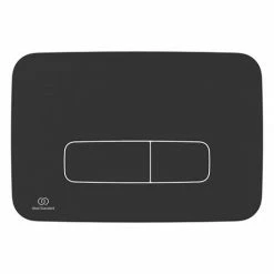 Ideal Standard Oleas M3 Matt Black Mechanical Dual Flush Plate - R0123A6 6 Ideal Standard Oleas M3 Matt Black Mechanical Dual Flush Plate - R0123A6 -TOILET ACCESSORIES Sales R0123A6 D1 460