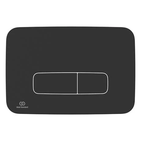 Ideal Standard Oleas M3 Matt Black Mechanical Dual Flush Plate - R0123A6 4 Ideal Standard Oleas M3 Matt Black Mechanical Dual Flush Plate - R0123A6 - Image 2