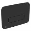 Ideal Standard Oleas M3 Matt Black Mechanical Dual Flush Plate - R0123A6 -TOILET ACCESSORIES Sales R0123A6 P