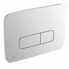 Ideal Standard Oleas M3 Chrome Mechanical Dual Flush Plate - R0123AA -TOILET ACCESSORIES Sales R0123AA P 1