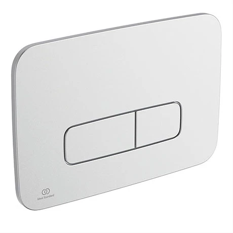 Ideal Standard Oleas M3 Matt Chrome Mechanical Dual Flush Plate - R0123JG 3 Ideal Standard Oleas M3 Matt Chrome Mechanical Dual Flush Plate - R0123JG