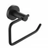 Bristan Black Round Toilet Roll Holder -TOILET ACCESSORIES Sales RD ROLL BLK P1