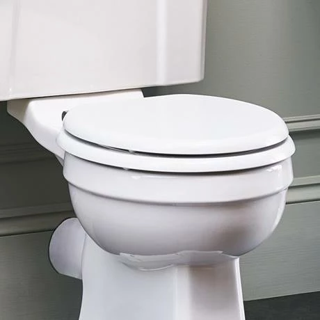 Burlington Soft Close Toilet Seat - Gloss White Seat - S18 4 Burlington Soft Close Toilet Seat - Gloss White Seat - S18 - Image 2