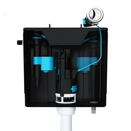 Viva Skylo Bottom & Side Entry Black Concealed Cistern 4 Viva Skylo Bottom & Side Entry Black Concealed Cistern - Image 2