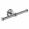 Bristan - Solo Double Toilet Roll Holder - SO-DROLL-C -TOILET ACCESSORIES Sales SO DROLL C PN