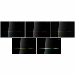 Geberit - Touchless Dual Flush for UP320 Cistern - Sigma80 - Smoked Glass Reflective -TOILET ACCESSORIES Sales Sigma80 D2 375