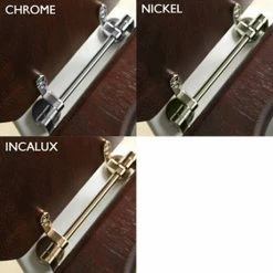 Silverdale Dark Oak Wooden High/Low Level Toilet Seat with Nickel Hinges 9 Silverdale Dark Oak Wooden High/Low Level Toilet Seat with Nickel Hinges -TOILET ACCESSORIES Sales Silverdale Dark Oak Wooden Seat for High Low Level Toilets detail1 460 2