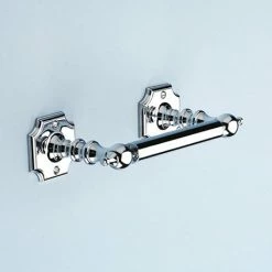Silverdale Luxury Victorian Toilet Roll Holder - Polished Chrome