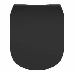 Ideal Standard Tesi Silk Black Soft Close Thin Toilet Seat & Cover 10 Ideal Standard Tesi Silk Black Soft Close Thin Toilet Seat & Cover -TOILET ACCESSORIES Sales T3527V3 D2 460