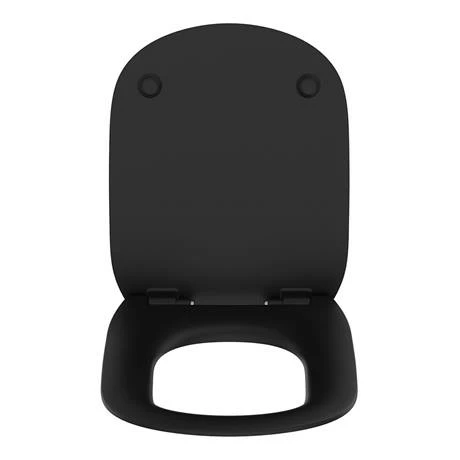 Ideal Standard Tesi Silk Black Soft Close Thin Toilet Seat & Cover 8 Ideal Standard Tesi Silk Black Soft Close Thin Toilet Seat & Cover - Image 6